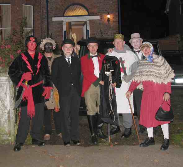 The Gang ready to set of for the 1st performance of 2006