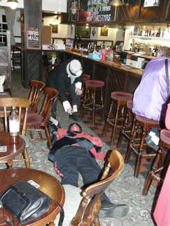 The Doctor in The Wheatsheaf in Broomedge (Photo: Trevor Johnson)