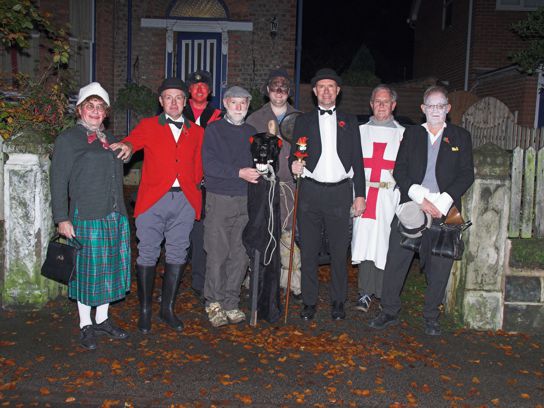 The Gang ready to go out for the first time in 2011