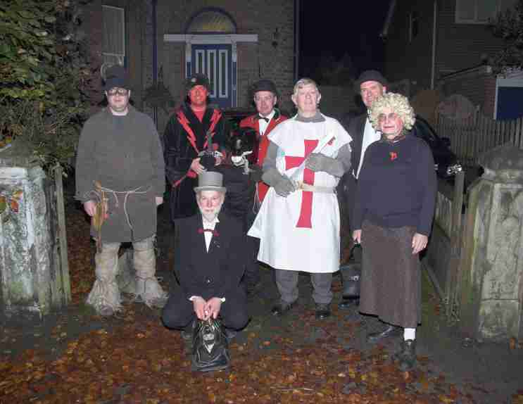 The Gang ready to go out for the first time in 2013