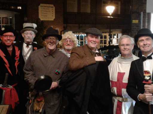 The Gang in Knutsford Friday 3rd November 2017. (Photo: Karen Macintyre)